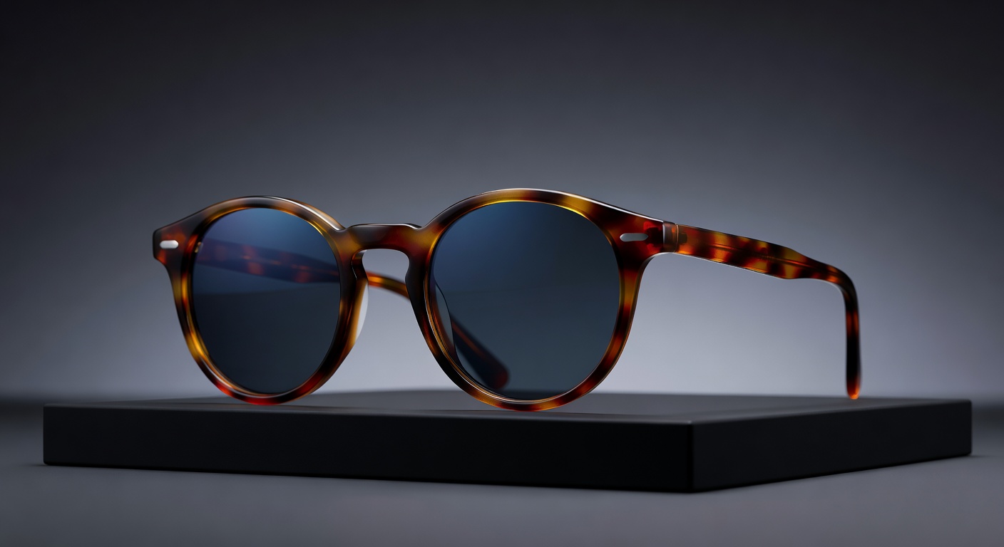Tortoiseshell Round Glasses